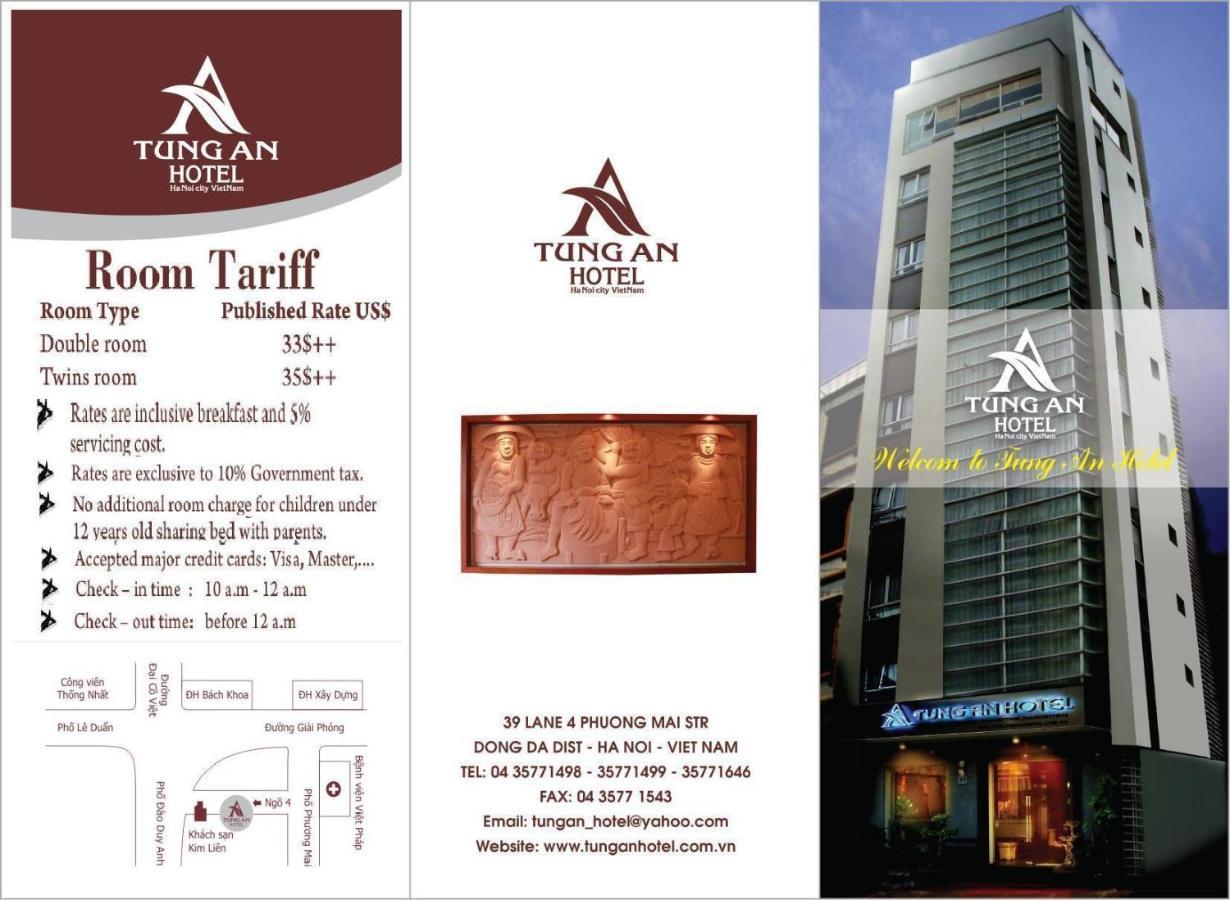 Tung An Hotel Hanói Exterior foto